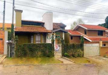 Casa com 5 quartos à venda na rua edgard simone, abranches, curitiba, 430 m2 por r$ 1.600.000