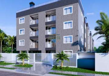 Apartamento com 2 quartos à venda na rua aluísio azevedo, vargem grande, pinhais, 51 m2 por r$ 302.750