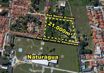 VERAS VENDE TERRENO 21.000m² NA LAGOA REDONDA - FORTALEZA