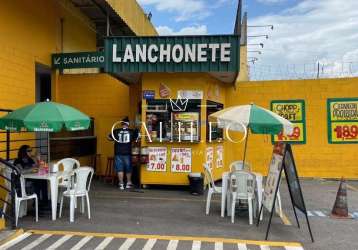 Ponto comercial/lanchonete no estacionamento do atacado giga em várzea paulista sp