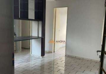 Apartamento com 2 dormitórios para alugar, 39 m² por r$ 870,09/mês - presidente dutra - ribeirão preto/sp