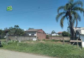 Terreno a venda no bairro colégio agrícola em araquari - sc.