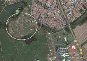 Terreno à venda, 283 m² por r$ 185.000,00 - campos do conde - piracicaba/sp