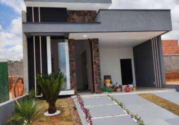 Casa em condomínio fechado com 3 quartos à venda no jardim residencial villagio ipanema i, sorocaba , 154 m2 por r$ 600.000