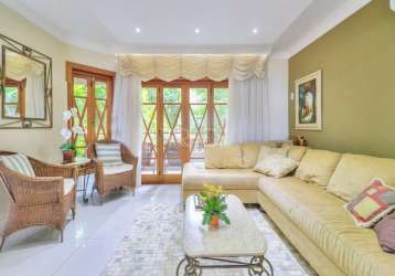 Casa em condomínio fechado com 3 quartos à venda na rua josé sanguinetti, 205, jardim isabel, porto alegre por r$ 995.000