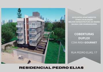 Apartamento com 2 quartos à venda na rua pedro elias graciano, 490, centro, pinhais por r$ 379.000