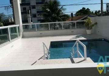 Apartamento com 2 dormitórios à venda, 85 m² por r$ 490.000,00 - vila guilhermina - praia grande/sp