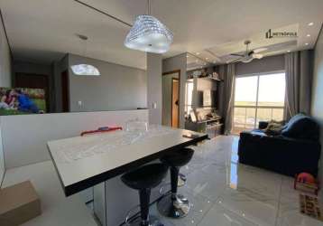 Apartamento com 2 dormitórios à venda, 60 m² por r$ 385.000,00 - parque bom retiro - paulínia/sp