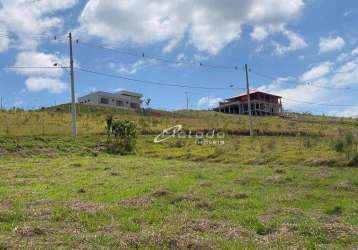 Terreno à venda, 1000 m² por r$ 315.000,00 - residencial guararema hills - guararema/sp
