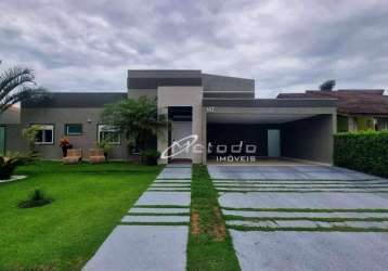 Casa com 5 dormitórios à venda, 260 m² por r$ 1.950.000,00 - condomínio residencial ponte de pedra - guararema/sp