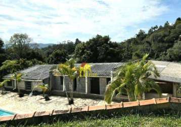 Chácara com 2 dormitórios à venda, 1680 m² por r$ 450.000,00 - ponunduva - cajamar/sp