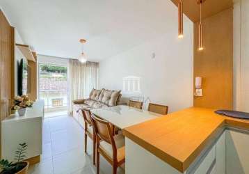 Apartamento com 2 dormitórios à venda, 65 m² por r$ 495.000,00 - agriões - teresópolis/rj