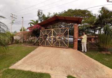 Chácara com 3 dormitórios à venda, 3000 m² por r$ 550.000 - cajerê - iperó/sp