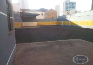 Terreno para alugar, 620 m² por r$ 4.800,00/mês - centro - ribeirão preto/sp