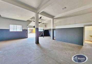 Salão para alugar, 130 m² por r$ 3.602,36/mês - vila maria luiza - ribeirão preto/sp