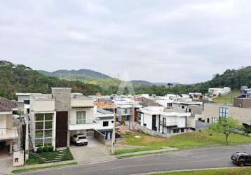 Terreno em condomínio fechado à venda na rua guilherme zilmann, 186, vila nova, joinville por r$ 419.000