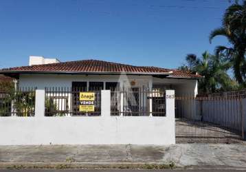 Casa com 3 quartos à venda na doutor lucio correia, 363, guanabara, joinville por r$ 550.000