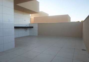 Cobertura com 4 dormitórios à venda, 140 m² por r$ 490.000,00 - santa mônica - belo horizonte/mg