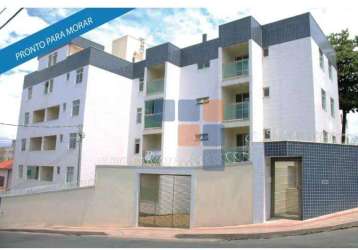 Apartamento garden com 2 dormitórios à venda, 52 m² por r$ 365.000,00 - joão pinheiro - belo horizonte/mg