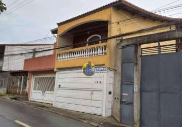 Sobrado com 4 dormitórios à venda por r$ 790.000,00 - vila silviânia - carapicuíba/sp