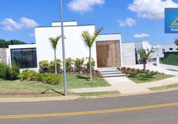 Casa com 3 dormitórios à venda, 215 m² por r$ 2.240.000,00 - alphaville - votorantim/sp