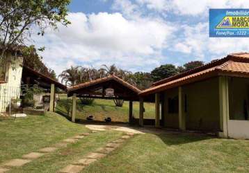 Chácara com 4 dormitórios à venda, 300 m² por r$ 590.000 - quintas i - salto de pirapora/sp