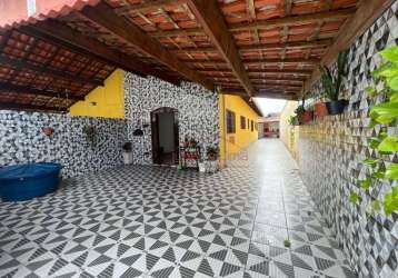 Casa com 2 dormitórios à venda por r$ 320.000 - balneario itagui - mongaguá/sp