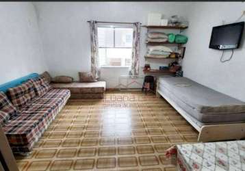 Kitnet com 1 dormitório à venda, 26 m² por r$ 169.000 - boqueirão - praia grande/sp