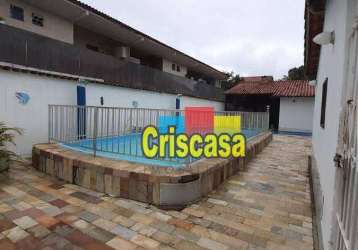 Casa com 2 dormitórios à venda, 60 m² por r$ 280.000,00 - parque burle - cabo frio/rj
