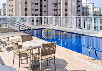 Apartamento com 1 dormitório à venda, 50 m² por r$ 580.000,00 - ponta da praia - santos/sp
