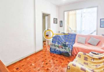 Apartamento com 2 dormitórios à venda, 100 m² por r$ 535.000,00 - boqueirão - santos/sp