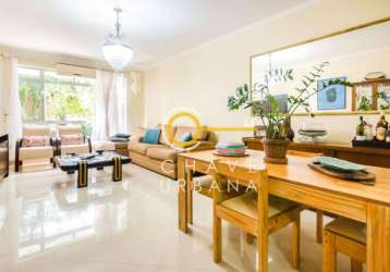 Apartamento com 3 dormitórios à venda, 150 m² por r$ 950.000,00 - ponta da praia - santos/sp