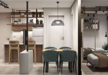 Apartamento com 1 quarto à venda na rua tibagi, 740, centro, curitiba, 32 m2 por r$ 406.875