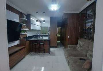Sobrado com 2 dormitórios à venda, 88 m² por r$ 555.000,00 - vila humaitá - santo andré/sp