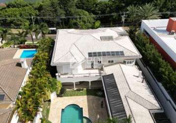 Casa em condomínio fechado com 5 quartos para alugar na rua taperebá, 141, loteamento alphaville campinas, campinas, 690 m2 por r$ 17.900