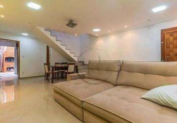 Sobrado com 2 dormitórios à venda, 96 m² por r$ 550.000,00 - vila valparaíso - santo andré/sp