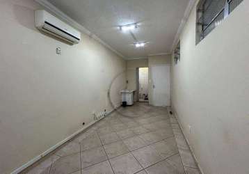 Sala para alugar, 20 m² por r$ 754,09/mês - casa branca - santo andré/sp