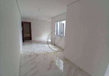 Apartamento com 2 dormitórios à venda, 50 m² por r$ 380.000 - vila santa teresa - santo andré/sp