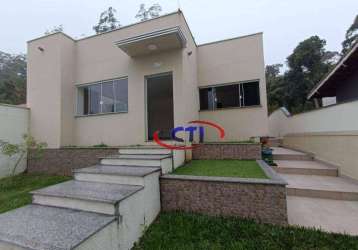 Casa com 3 suítes para alugar, 120 m² por r$ 4.520/mês - balneário palmira - ribeirão pires/sp