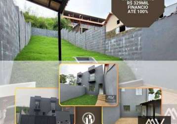 Casa com 3 dormitórios à venda, 100 m² por r$ 329.000,00 - granjas betânia - juiz de fora/mg
