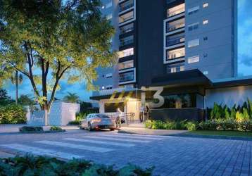 Apartamento com 3 dormitórios à venda, 130 m² por r$ 1.300.000,00 - estancia lynce - atibaia/sp