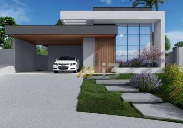 Casa com 3 dormitórios à venda, 210 m² por r$ 1.700.000,00 - condomínio terras de atibaia ii - atibaia/sp