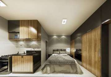 Apartamento para venda tem 30 metros quadrados com 1 quarto em centro - barbacena - mg
