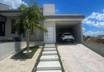 Casa térrea de condomínio com 2 dormitórios, sendo 1 suíte à venda, 94 m² por r$ 555.000 - condomínio villaggio ipanema i - sorocaba/sp
