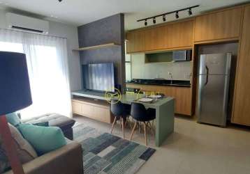 Apartamento mobiliado com 2 dormitórios, sendo 1 suíte à venda, 61 m² por r$ 429.000 - edifcio modena residence - sorocaba/sp