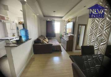 Apartamento com 2 dormitórios para alugar, 48 m² por r$ 1.600/mês - vila correa - ferraz de vasconcelos/sp