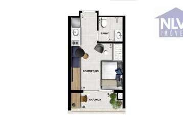 Studio com 1 dormitório à venda, 19 m² por r$ 349.944,00 - liberdade - são paulo/sp
