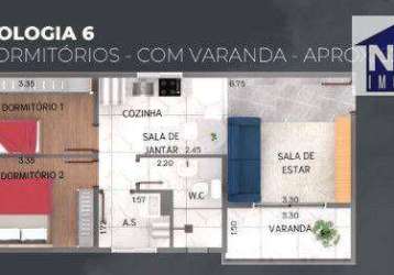 Apartamento com 2 dormitórios à venda, 52 m² por r$ 450.000,00 - vila curuçá - são paulo/sp