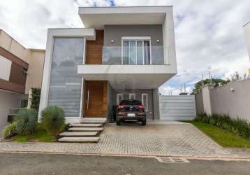 Casa em condomínio fechado com 4 quartos à venda na rua eugênio flor, pilarzinho, curitiba, 300 m2 por r$ 3.200.000