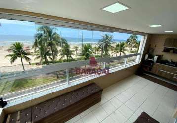 Apartamento com 3 dormitórios à venda, 127 m² por r$ 1.200.000,00 - jardim real - praia grande/sp